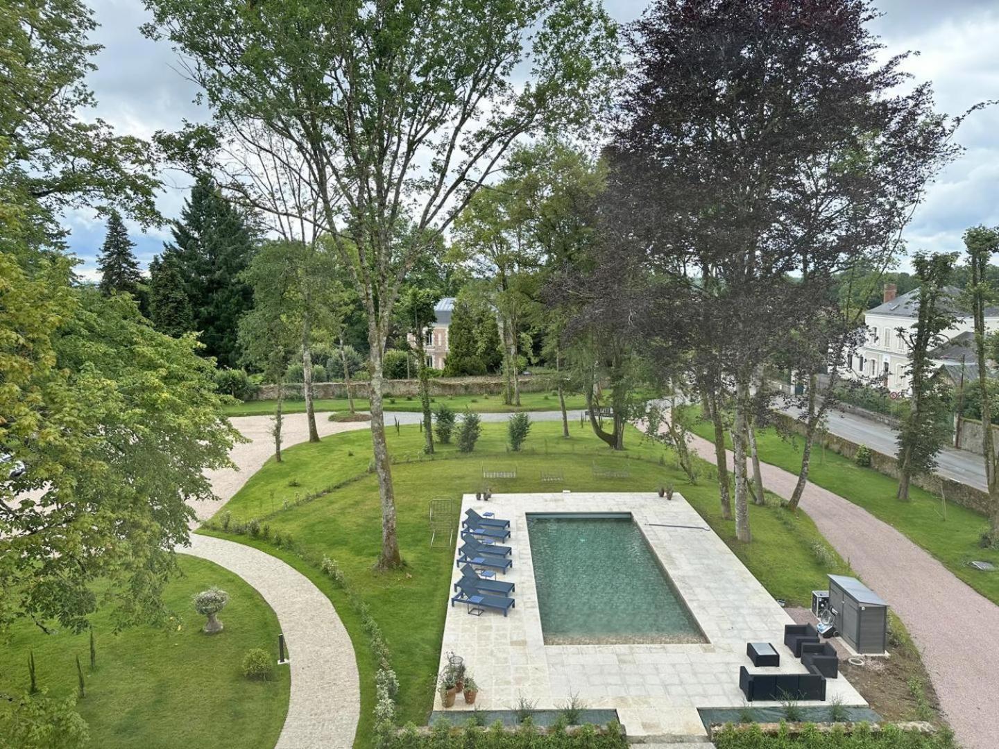 לינה וארוחת בוקר רוששווארט Le Manoir Des Perrieres מראה חיצוני תמונה
