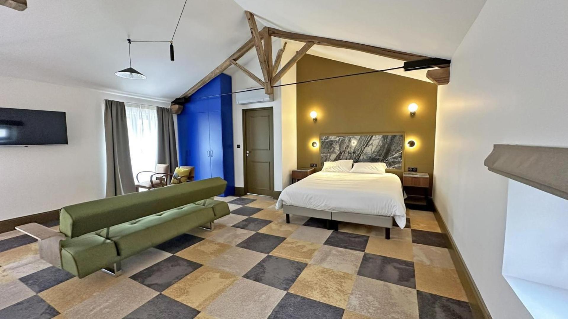 לינה וארוחת בוקר רוששווארט Le Manoir Des Perrieres מראה חיצוני תמונה